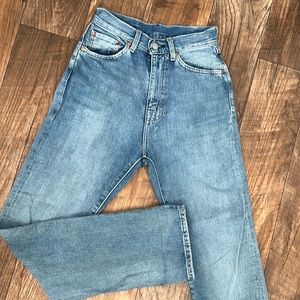Levi Big E 1950s 701 straight leg jeans